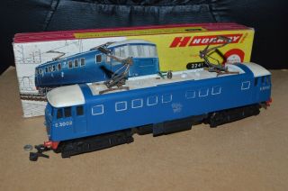 Vintage Hornby Dublo No.  2245 E3002 Electric Locomotive Boxed 2 Rail 4