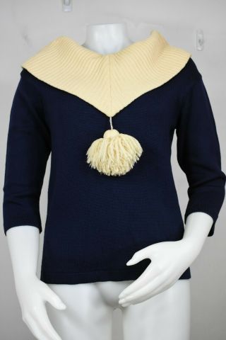 Vintage Goldworm Wool Sweater M 50 