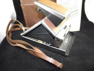 Vintage Polaroid SX - 70 Alpha 1 Instant Land Camera w/ith Case & Strap - 2