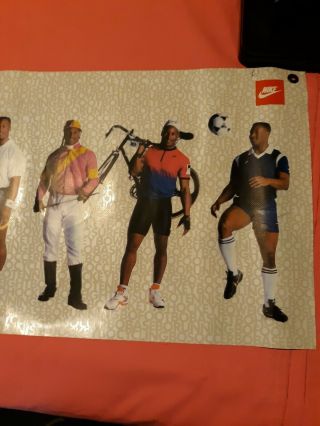 Vintage Nike Bo Jackson Two Sided Vinyl Banner/Poster “Don’t I Know You “ - Rare - 4