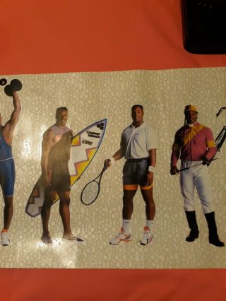 Vintage Nike Bo Jackson Two Sided Vinyl Banner/Poster “Don’t I Know You “ - Rare - 5