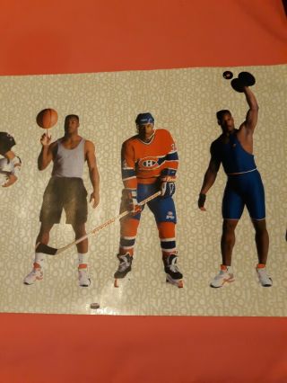Vintage Nike Bo Jackson Two Sided Vinyl Banner/Poster “Don’t I Know You “ - Rare - 6
