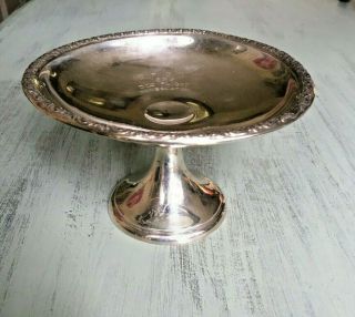 Bfcc Biltmore Forest Country Club 1952 Sterling Silver Trophy Compote T117 - 1