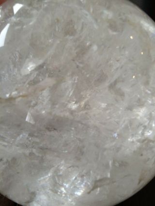 Giant Arkansas Quartz Crystal Sphere - - Rare,  One Of A Kind