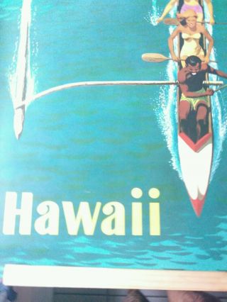 Vintage Poster - Eastern Airline To Hawaii
