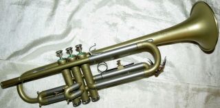 Vintage Large Bore Blessing Trumpet With Mpc And Gig Bag