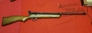 Vintage Crosman Arms Co.  160 Pellgun.  22 Cal Air Rifle (wood)