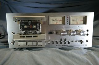 Pioneer Ct - F1000 Top Of The Line Cassette Deck Vintage Fully Restored Nm