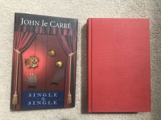 John Le Carre - Single & Single - SIGNED - RARE First 1st Edition Juggling DJ 8