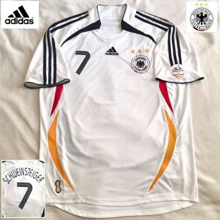 Germany Football Shirt Schweinsteiger Vintage 2006 Bayern Adidas Jersey