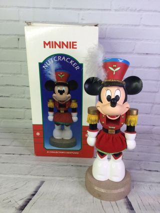 Vintage Kurt S.  Adler Disney Mickey Unlimited Minnie Mouse Nutcracker Keepsake