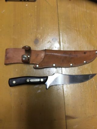 Vintage Schrade Old Timer Usa 150t Deerslayer Hunting Knife