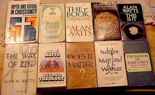 (10) Vintage Uncommon - " Alan Watts - Zen Buddhists Titles " - Nr