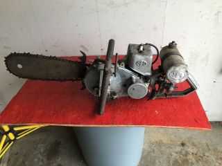Vintage IEL Poineer Chainsaw For Repair Or Parts 2