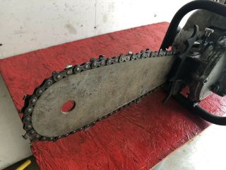 Vintage IEL Poineer Chainsaw For Repair Or Parts 6