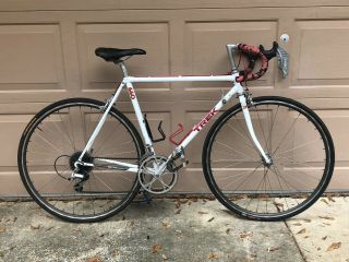 Vintage Trek 660 Road Bike,  52cm Frame,  White,  Shimano & Campagnolo