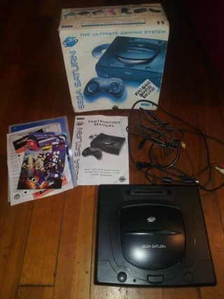 Vintage SEGA SATURN System Console 2