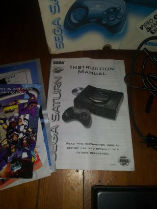 Vintage SEGA SATURN System Console 5