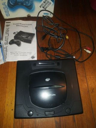 Vintage SEGA SATURN System Console 6