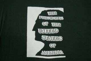 Presidents Of The United States Of America Vtg T Shirt 90s Xl Rare Grunge Punk