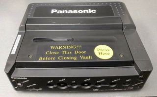 Vintage Panasonic Ag - 720 Vcr Video Cassette Recorder 12v Police Vhs Car Dash Cam