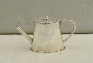 Antique Solid Silver Novelty Pepperette Teapot/kettle Shape Birm 1896 J.  Whitten