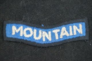 Ww2 British 52nd Lowland Division Mountain Patch