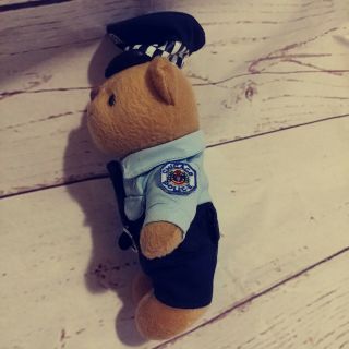 Vintage Rare CPD Chicago Police Department Officer Teddy Bear Collectible 3