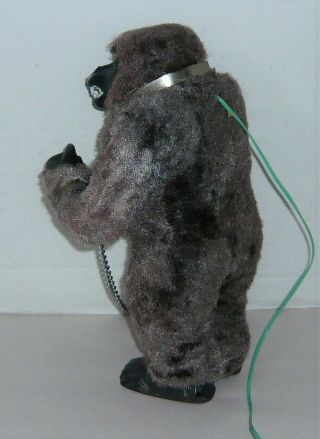 VINTAGE MARX MECHANICAL MIGHTY KING KONG GORILLA REMOTE CONTROL BATTERY OP.  TOY 4