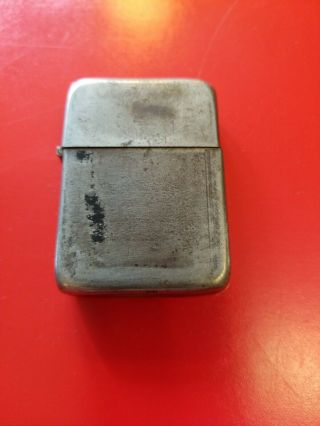 Vintage 3 Barrel Zippo Lighter Pat 2032695 14 Hole Chimney,