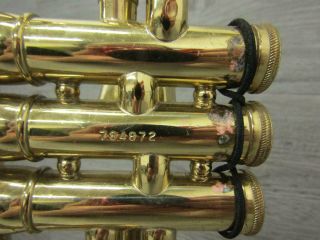 Vintage Olds Ambassador Trumpet With Olds 7C and Stork XM6 Mouthpieces 3