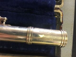 Vintage Gemeinhardt M2CS Solid Silver Flute for repair 8