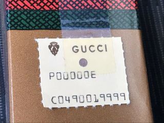 Vintage Rare 1981 Gucci Matchbooks Of 26 5