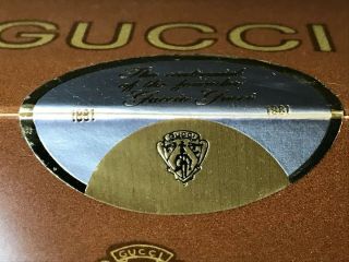 Vintage Rare 1981 Gucci Matchbooks Of 26 7