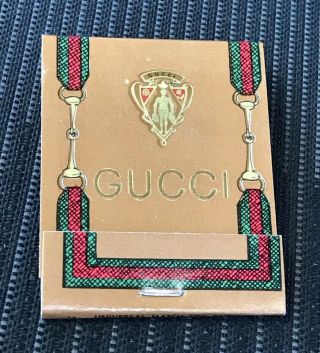 Vintage Rare 1981 Gucci Matchbooks Of 26 8