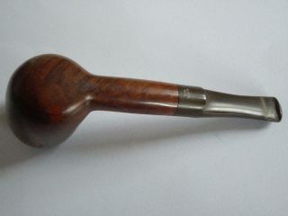 Vintage Antique Tobacco Smoking Curved Pipe Wooden Wood - 