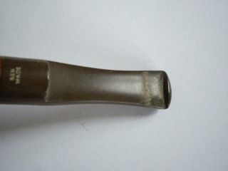 Vintage Antique Tobacco Smoking Curved Pipe Wooden Wood - 