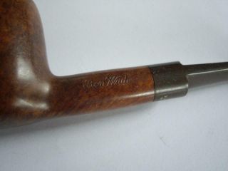 Vintage Antique Tobacco Smoking Curved Pipe Wooden Wood - 