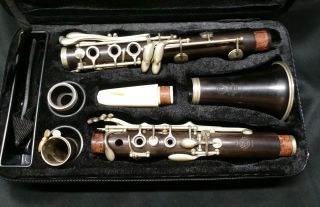 Vintage Selmer Model 55 Clarinet - S.  N.  M6438