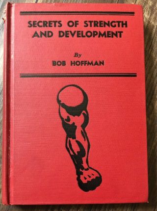 6 Vintage BOB HOFFMAN Weight Lifting Books 3