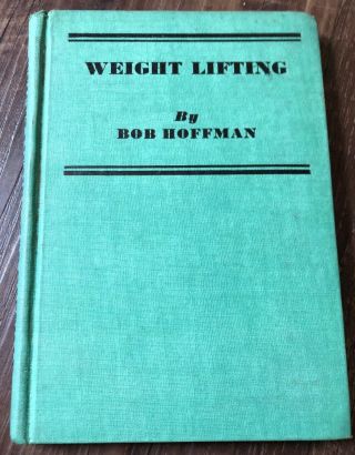 6 Vintage BOB HOFFMAN Weight Lifting Books 5