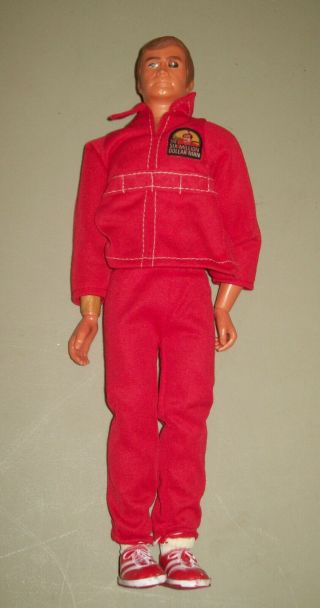 Vintage 1975 No 65000 The Six Million Dollar Man Action Figure w/ Box Kenner 10