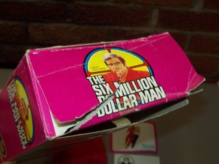 Vintage 1975 No 65000 The Six Million Dollar Man Action Figure w/ Box Kenner 5