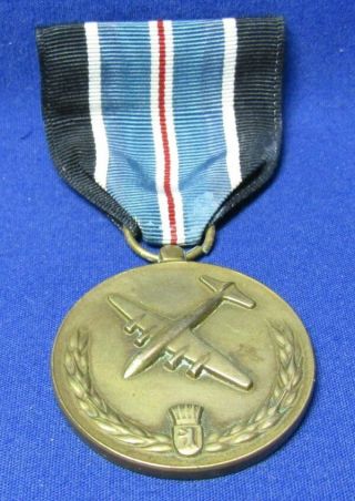 Wwii Berlin Airlift For Humane Action Medal Great Shape