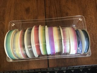 Vintage Ombré French Wired Ribbon