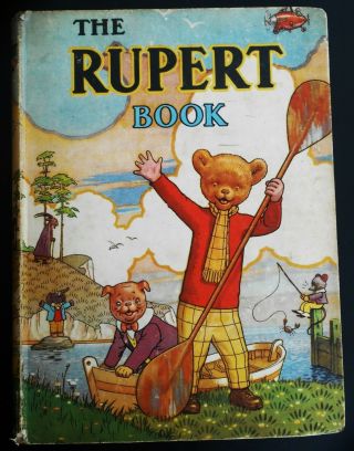 Vintage 1941 Rupert Bear Annual,  Over 78 Years Old