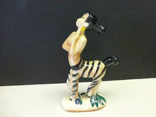 1940 Rare Walt Disney Vernon Kilns Fantasia Nubian Centaurette Figurine 24