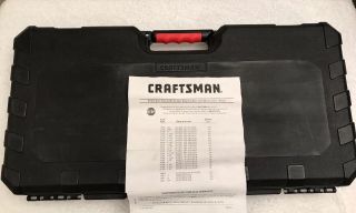Craftsman Usa 26pc 3/4” Drive Ratchet And Socket W/case.  Rare Nos.  83121