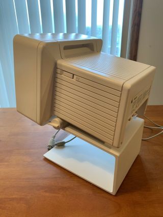 Vintage Apple IIc 2c Model A2S4100 Computer,  With Monitor And Stand 7