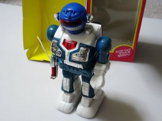 Vintage Toy Space Commander Robot Moving & Sounds Japan Ver